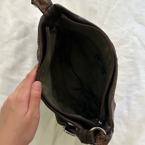 Bruno Rossi vintage designer genuine leather shoulder bag (RARE) - Picture 6 of 8